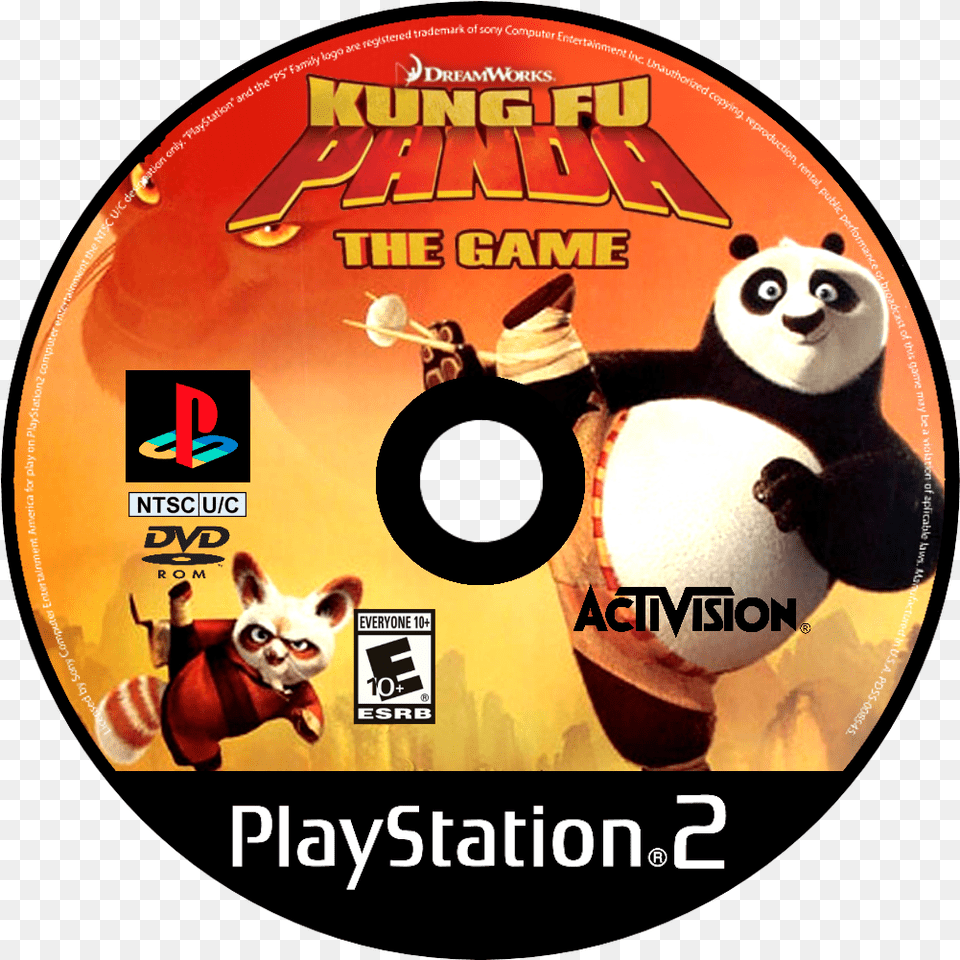 Kung Fu Panda Details Launchbox Games Database Poster Kung Fu Panda 2008, Disk, Dvd, Animal, Bear Png Image