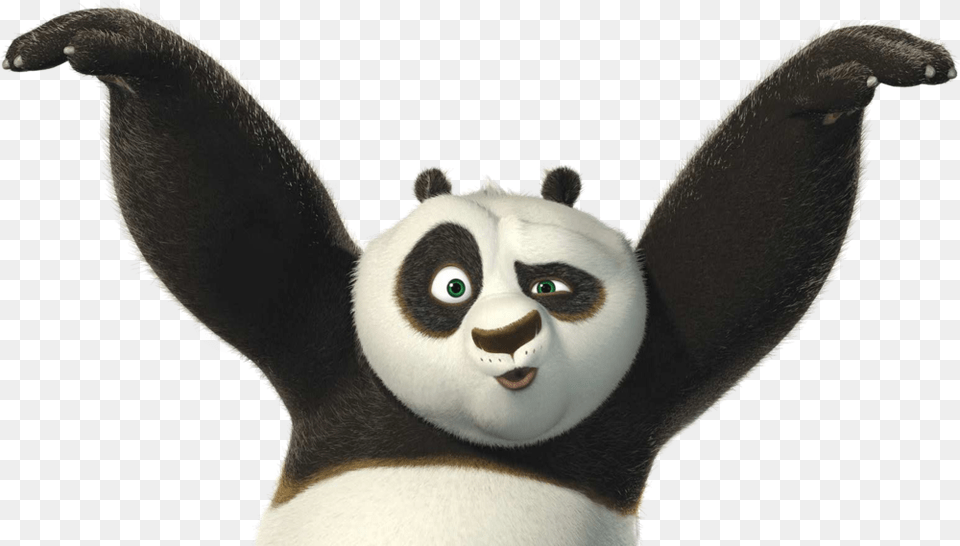 Kung Fu Panda Kungfu Panda, Animal, Bear, Mammal, Wildlife Png