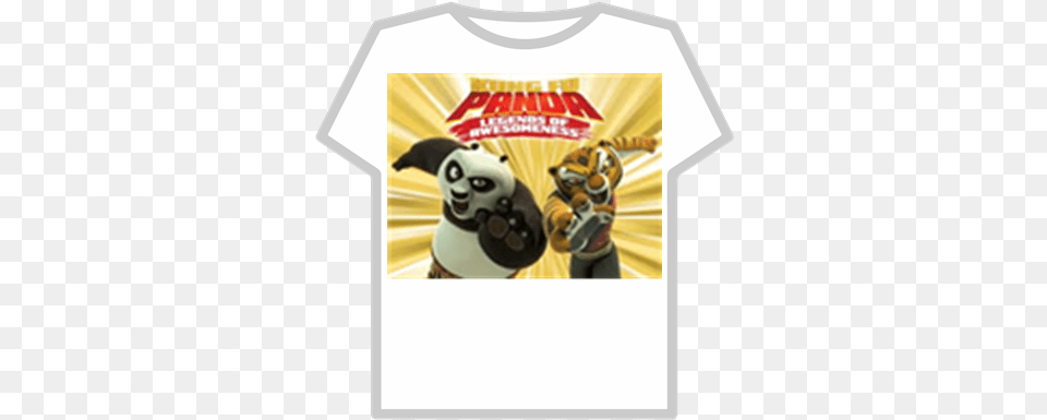 Kung Fu Panda Legends Of Awesomeness Roblox Kung Fu Panda 2, Clothing, T-shirt, Baby, Person Png Image