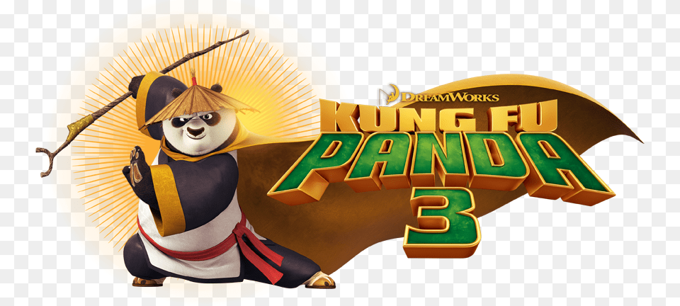 Kung Fu Panda Po Logo Mens Long Sleeve T Shirt, Book, Comics, Publication, Baby Free Png