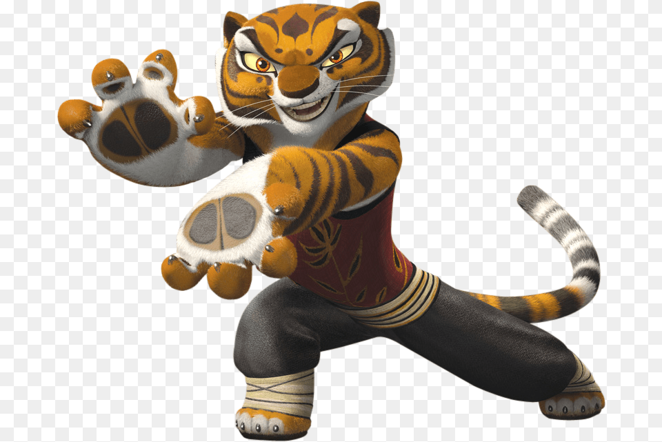 Kung Fu Panda Tigris, Animal, Mammal, Tiger, Wildlife Free Transparent Png