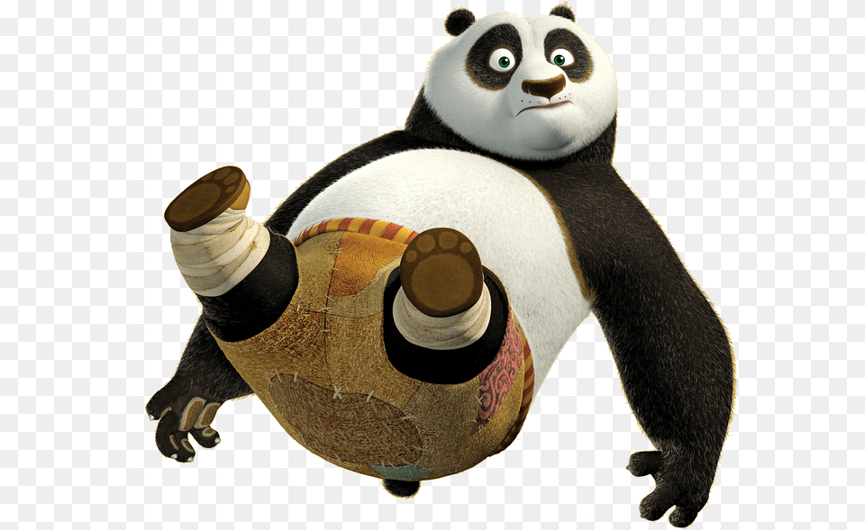 Kung Fu Panda Transparent Gif, Animal, Bear, Giant Panda, Mammal Free Png Download