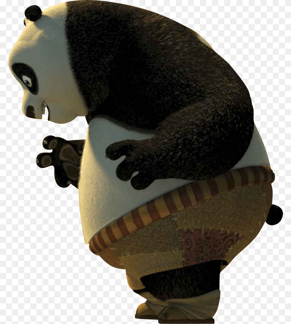 Kung Fu Panda Transparent Kung Fu Panda Profile, Animal, Wildlife, Bear, Giant Panda Png