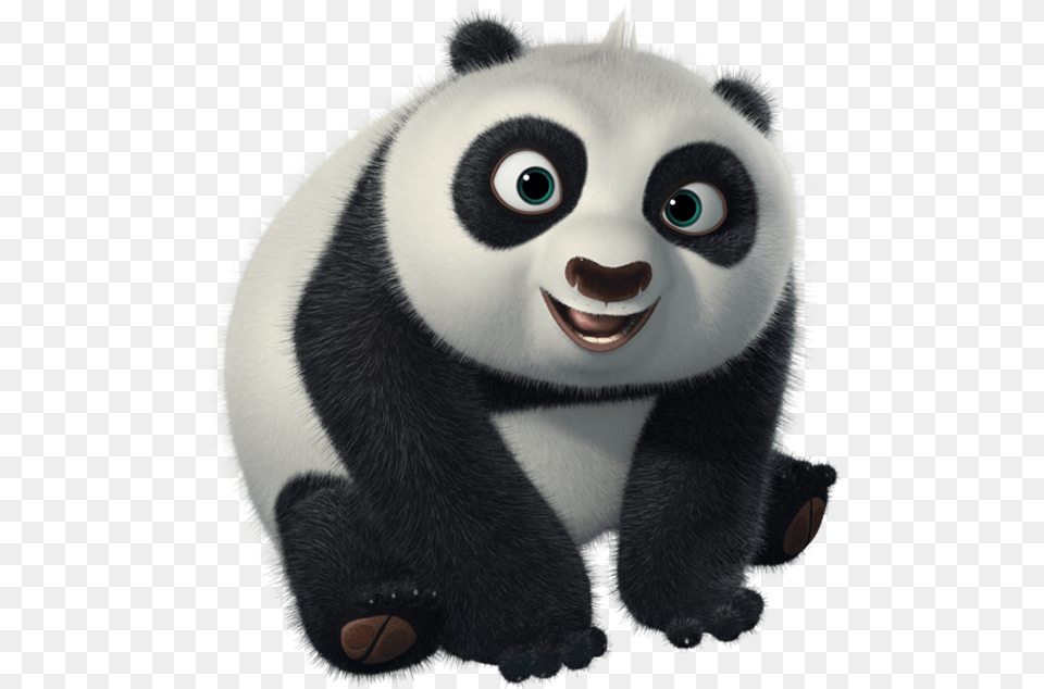 Kungfu Panda Po Kung Fu Panda Bebe, Animal, Bear, Giant Panda, Mammal Free Png