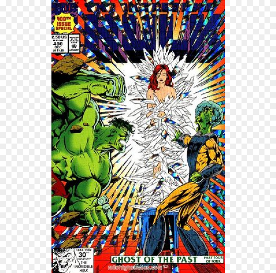 Kupete Comics 1992 12 The Incredible Hulk Incredible Hulk 1968 400 Deus Ex Machina, Book, Publication, Adult, Female Free Transparent Png