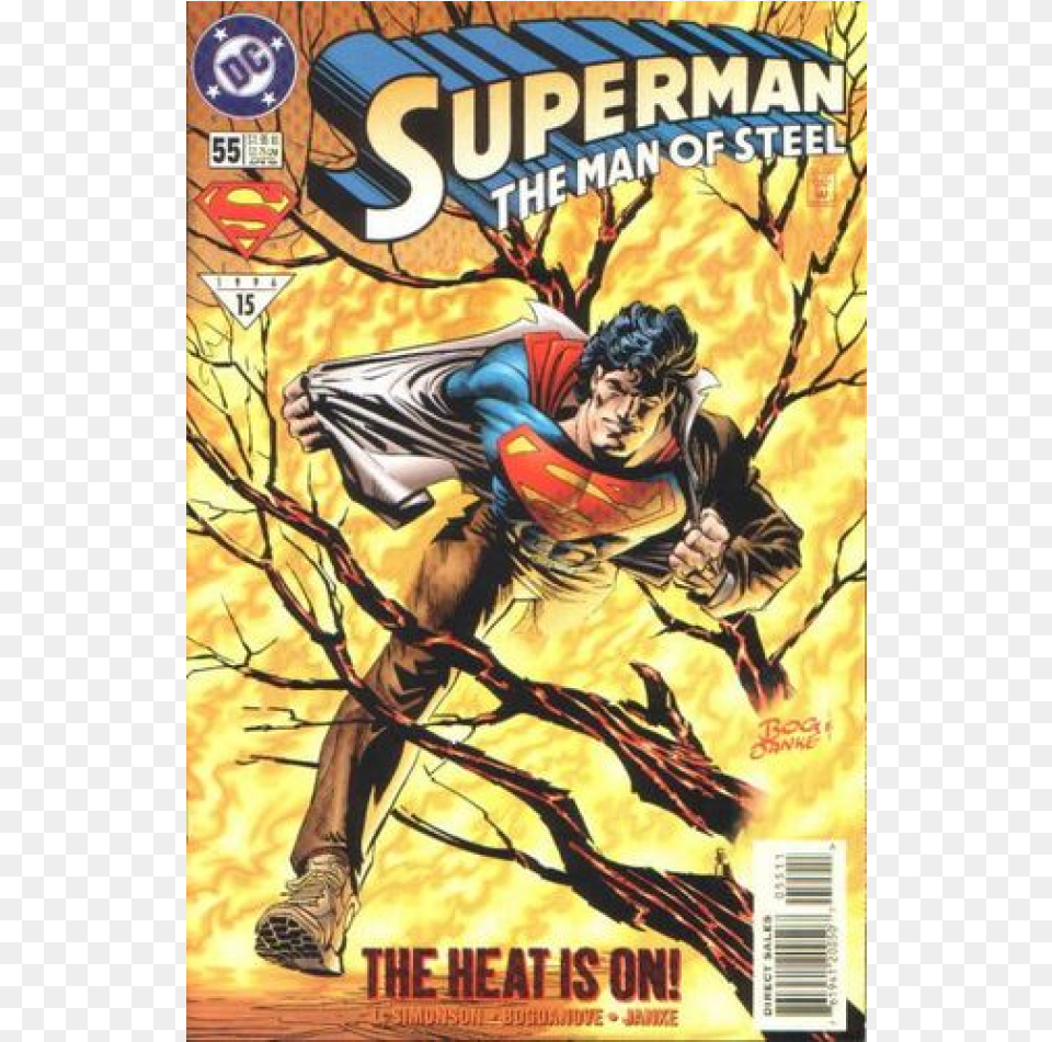 Kupete Comics 1996 04 Superman Superman, Book, Publication, Adult, Male Free Png Download