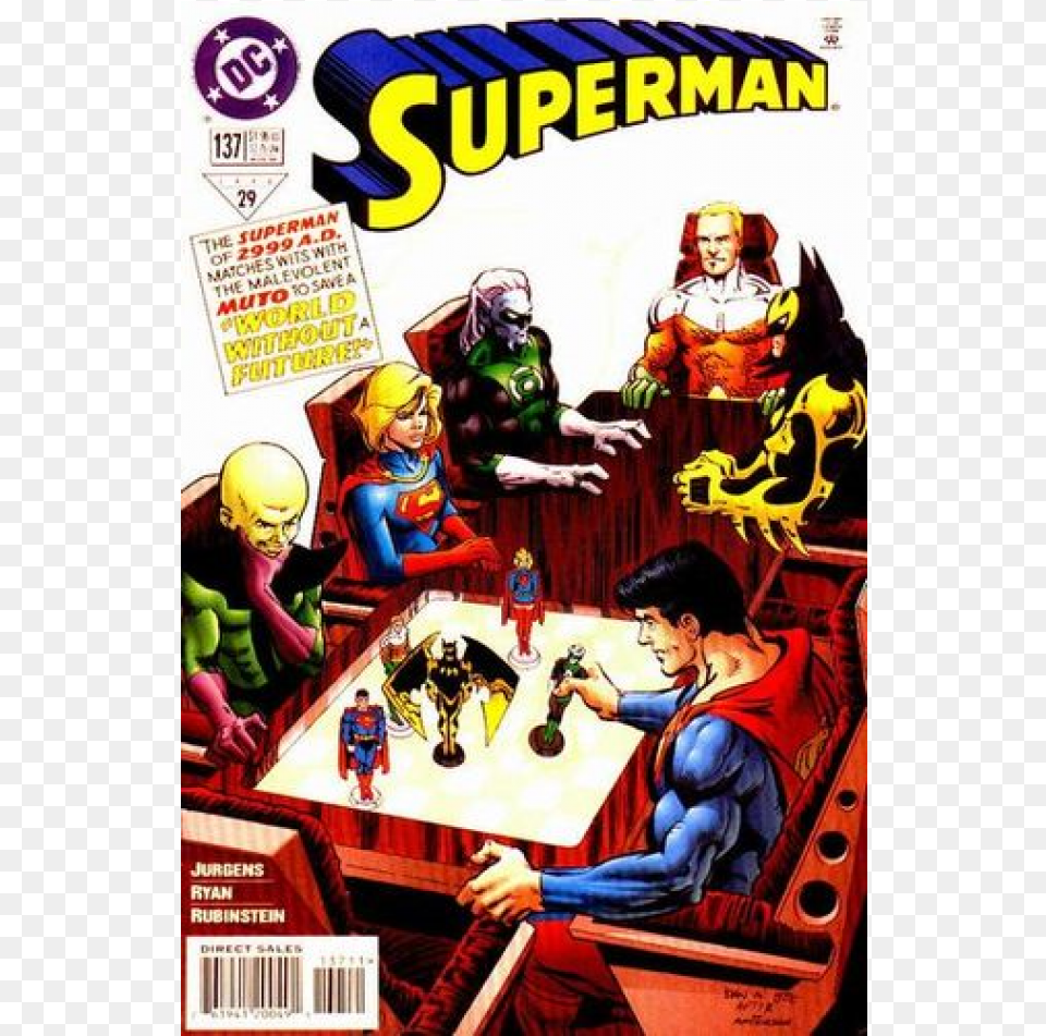 Kupete Comics 1998 08 Superman, Book, Publication, Adult, Female Free Transparent Png