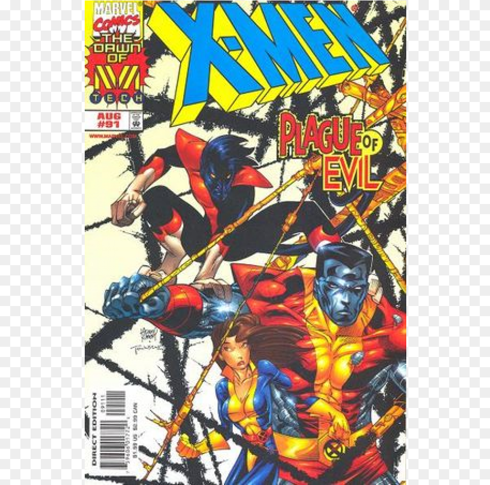 Kupete Comics 1999 08 X Men Plague Xmen, Book, Publication, Baby, Person Free Png Download