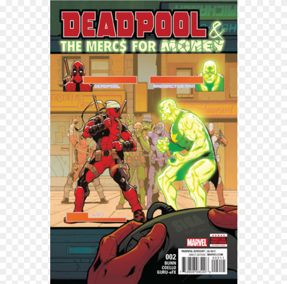 Kupete Comics 2016 10 Deadpool And The Mercs For Money, Book, Publication, Adult, Male Free Png Download