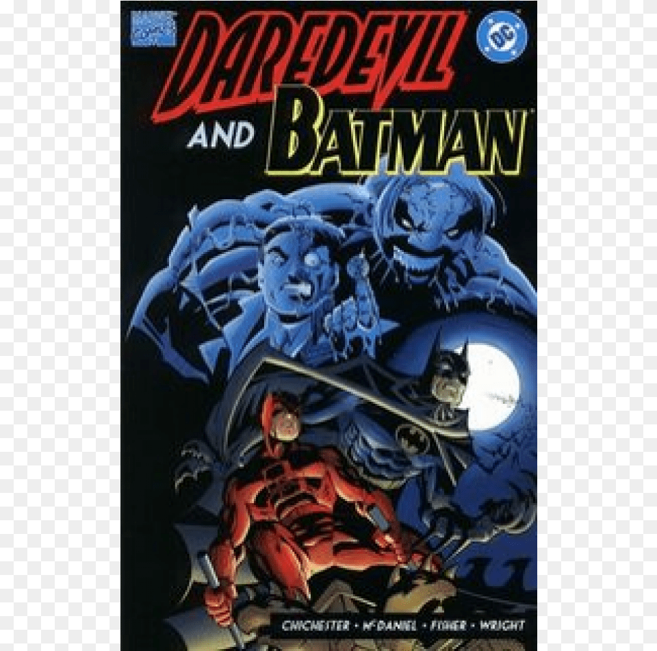 Kupete Daredevil And Batman Batman And Daredevil, Book, Publication, Comics, Person Free Transparent Png