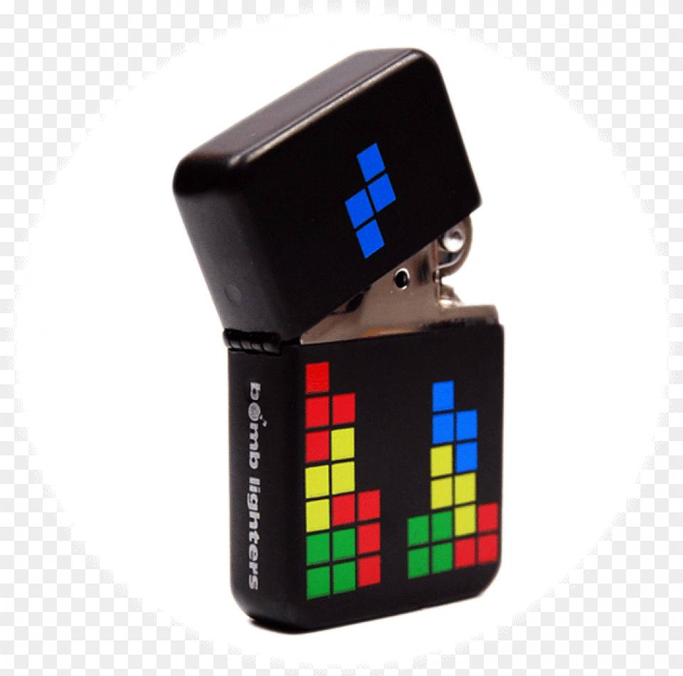 Kupete Lighter Tetris Falling Blocks Tetris Zippo, Camera, Electronics Png