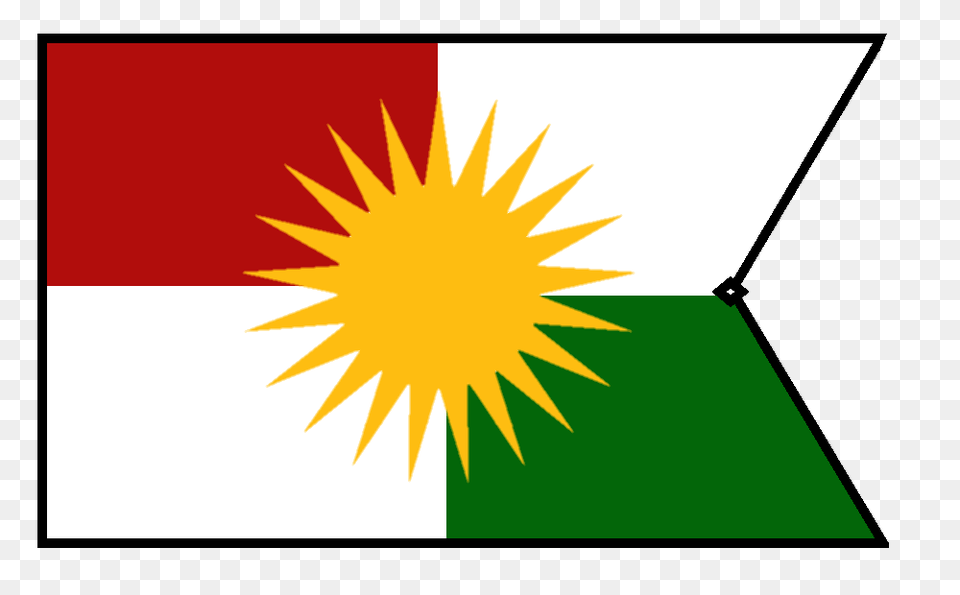 Kurdish Flag Redesign As A Late Medieval Early Renaissance Age Png