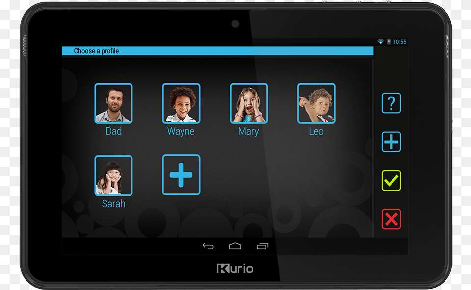 Kurio Tablet, Computer, Electronics, Person, Tablet Computer Png Image