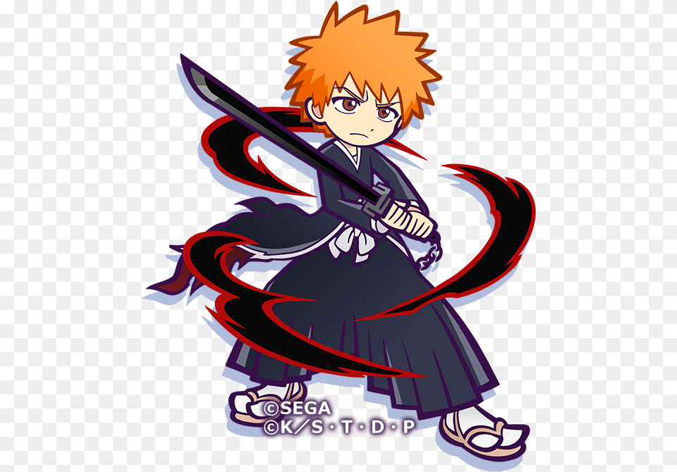 Kurosaki Ichigo Bleach Book, Comics, Publication, Person Free Png Download