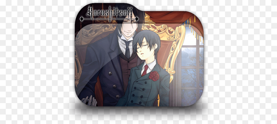 Kuroshitsuji 007 Icon 512x512px Black Butler, Publication, Book, Comics, Adult Free Png Download