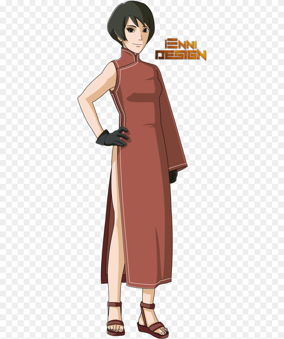 Kurotsuchi Boruto, Adult, Person, Female, Fashion Free Png