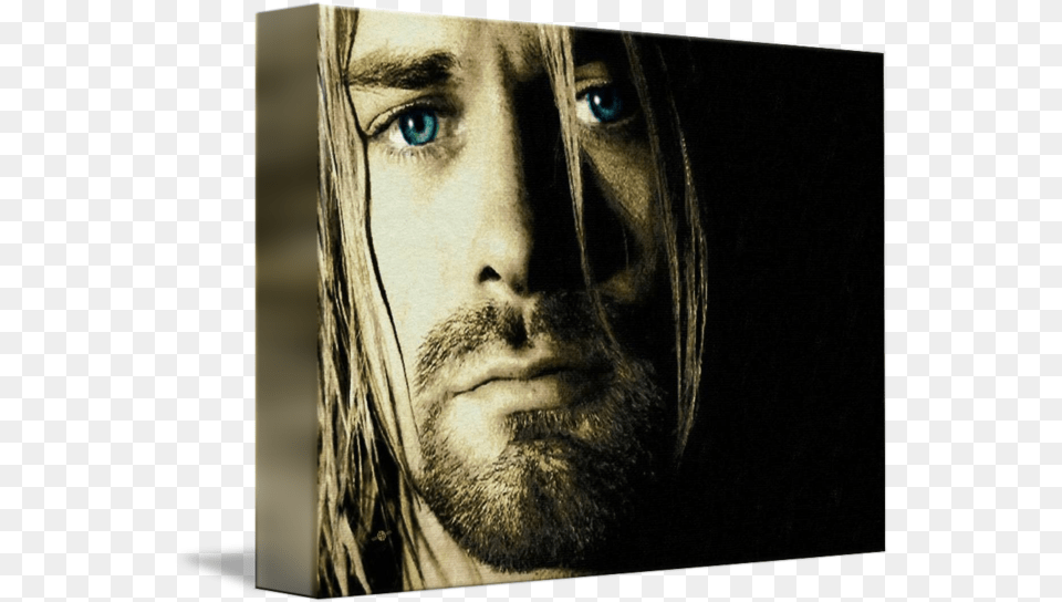 Kurt Cobain Nirvana And Lyrics Close Up By Tony Rubino Kurt Cobain Nirvana Hair, Beard, Face, Head, Person Free Transparent Png