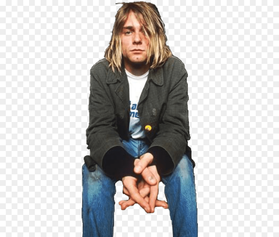 Kurt Cobain Render By Sasuke Kurt Cobain Wallpaper Iphone Xr, Hand, Head, Person, Finger Free Png Download