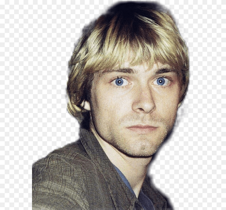 Kurt Cobain Shocked Face, Adult, Photography, Person, Man Free Png Download