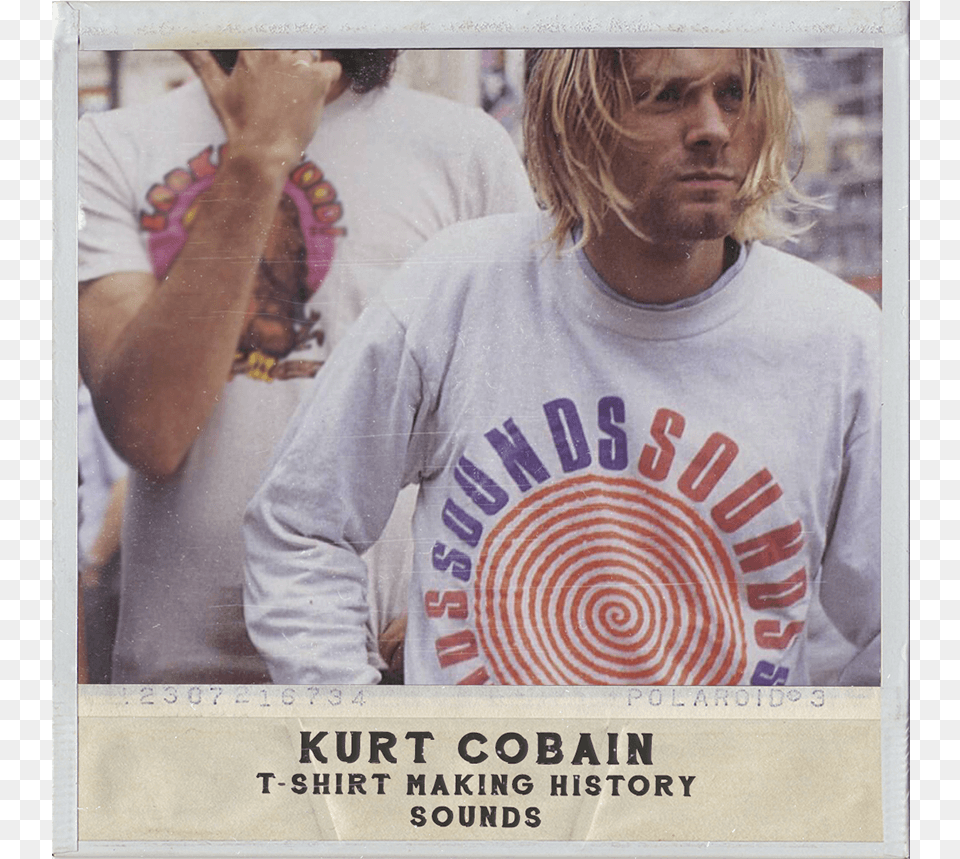 Kurt Cobain Sound Sound, T-shirt, Clothing, Person, Man Png