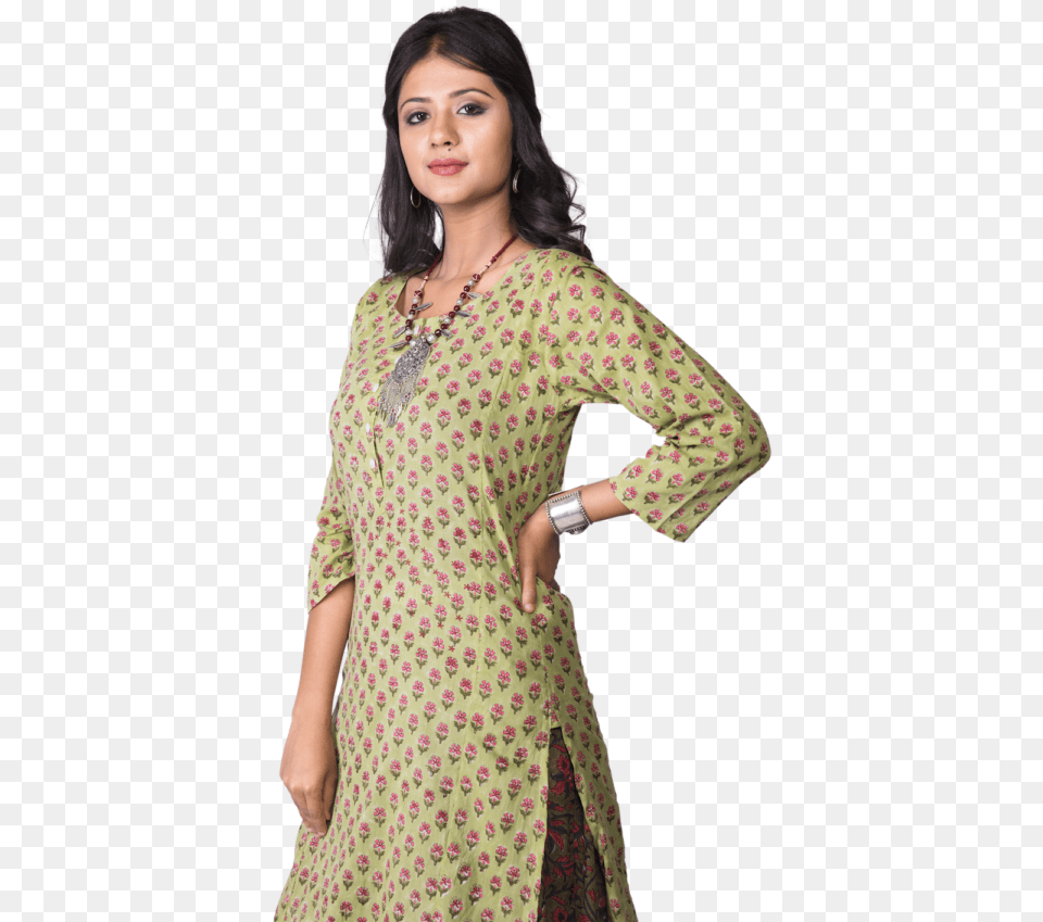 Kurti Top Photo Shoot, Woman, Adult, Blouse, Clothing Png