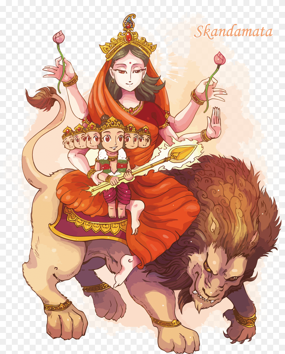 Kushmanda Devi Vector, Adult, Wedding, Person, Female Free Png Download