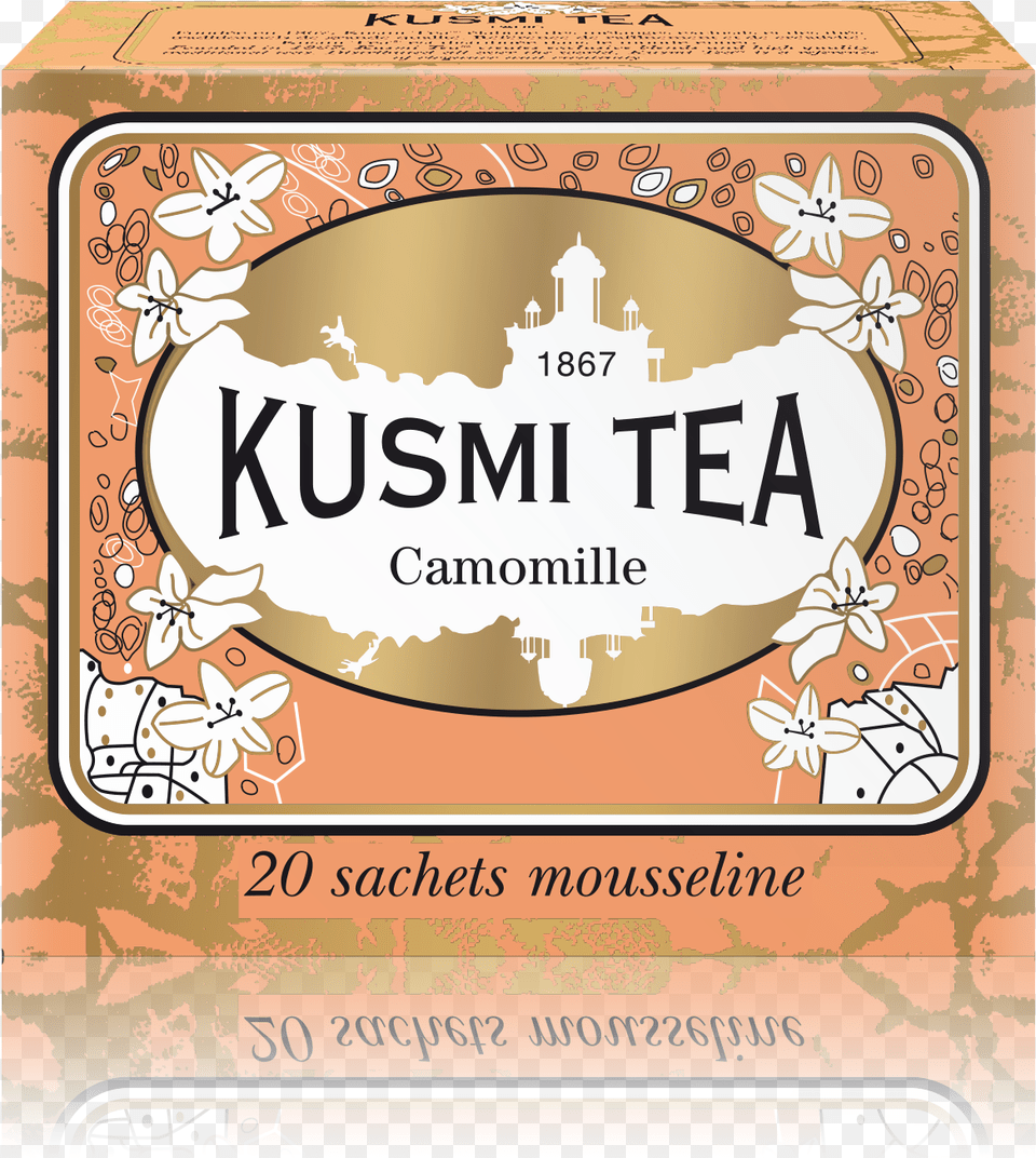 Kusmi Chamomile Kusmi Tea Ginger Lemon Green Tea, Advertisement, Poster, Book, Publication Free Png Download