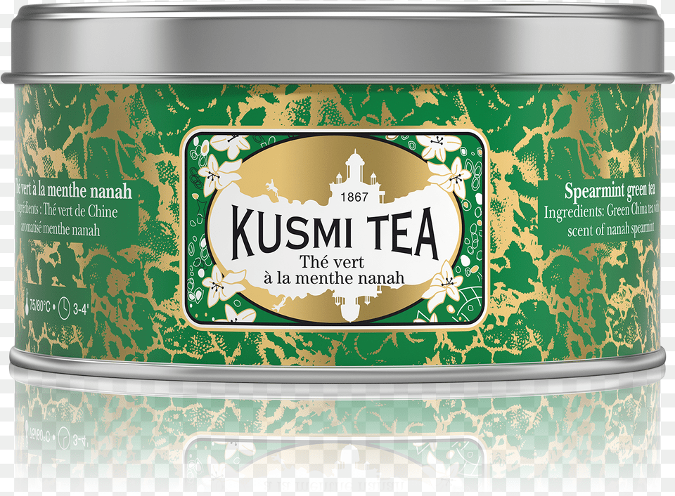 Kusmi Tea, Tin, Aluminium, Can, Canned Goods Png Image
