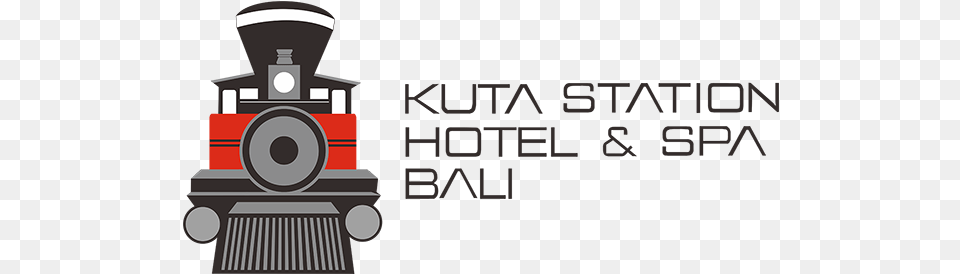 Kuta Station Hotel Amp Spa Bali Kuta Station, Locomotive, Railway, Train, Transportation Free Transparent Png