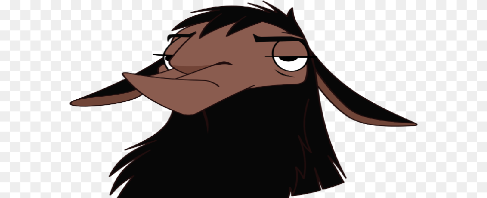 Kuzco El Emperador Llama, Face, Head, Person, Cartoon Free Png