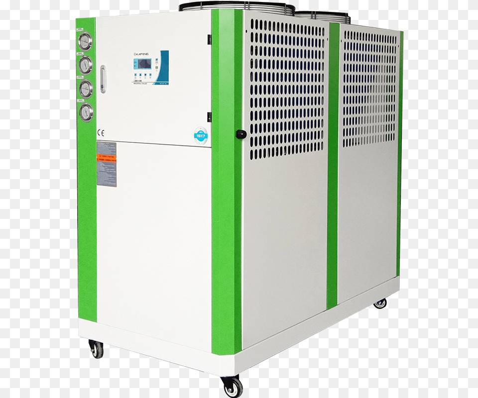 Kw Water Air 10hp Industrial Mini Coil Trane Chiller Electric Generator, Machine, Appliance, Device, Electrical Device Png Image