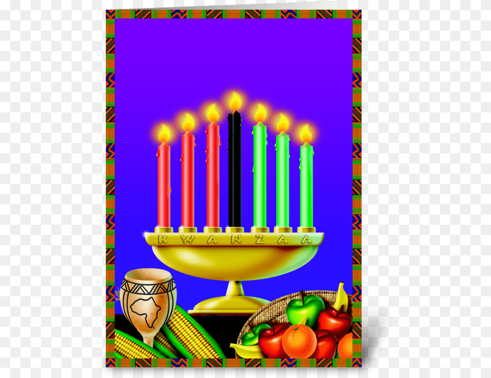 Kwanzaa Greeting Card Hanukkah, Festival, Hanukkah Menorah Free Png