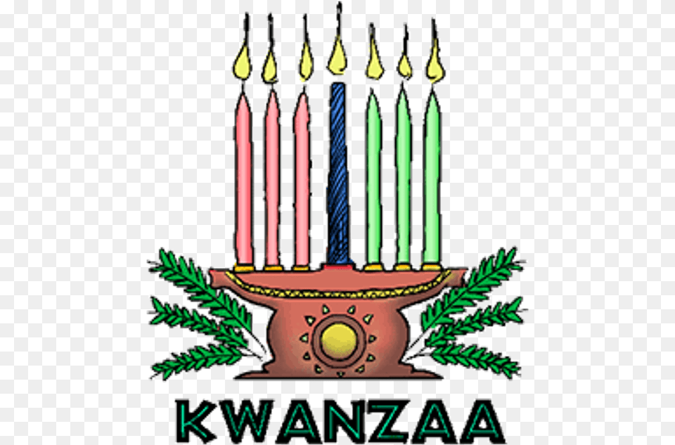 Kwanzaa Illustration Thanksgiving, Festival, Hanukkah Menorah, Candle Png