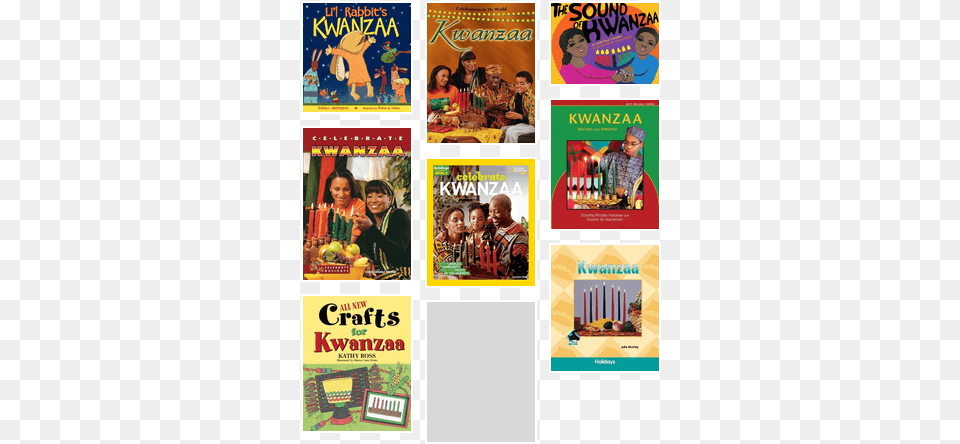 Kwanzaa Picture Books All New Crafts For Kwanzaa Ebook, Advertisement, Poster, Person, People Free Png Download