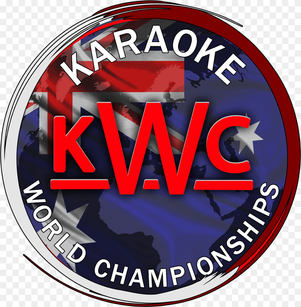 Kwc Australia Karaoke World Championship, Disk, Logo, Symbol, Emblem Png