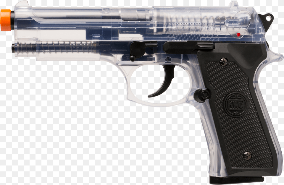 Kwc Beretta 92fs Air Pistol Air Pistol Silver, Firearm, Gun, Handgun, Weapon Png