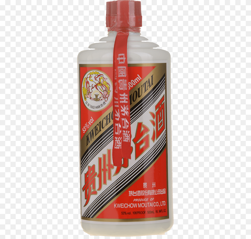 Kweichow Moutai Flying Fairy Abv 53 Moutai Maotai Baiju Moutai Baijiu Wine 500ml Size 1 Size, Bottle, Can, Tin Free Png Download