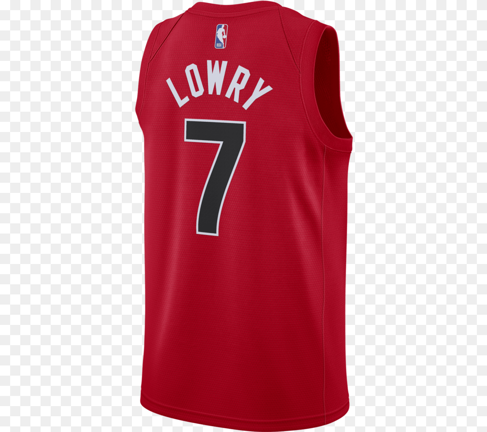 Kyle Lowry Raptors Icon Edition 2020 Sleeveless, Clothing, Shirt, Jersey, Person Free Png Download