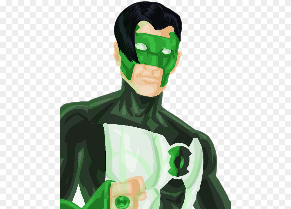 Kyle Rayner Clipart Background Illustration, Green, Adult, Person, Man Free Png