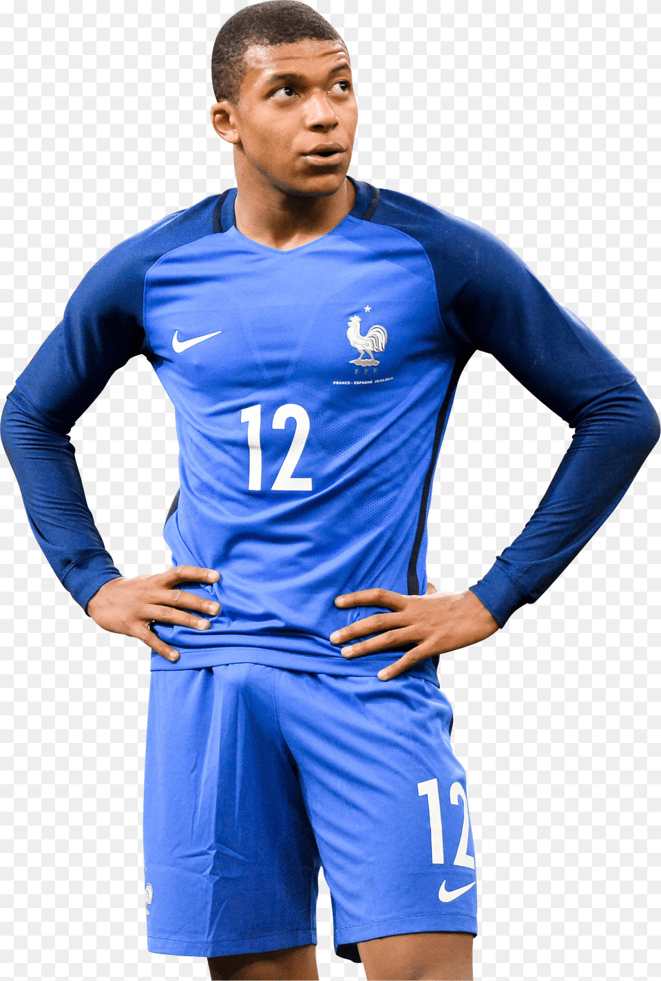Kylian Mbapp Render Kylian Mbappe France, Shirt, Clothing, Adult, Person Png