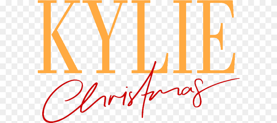 Kylie Christmas Kylie Christmas, Text, Handwriting Free Png Download