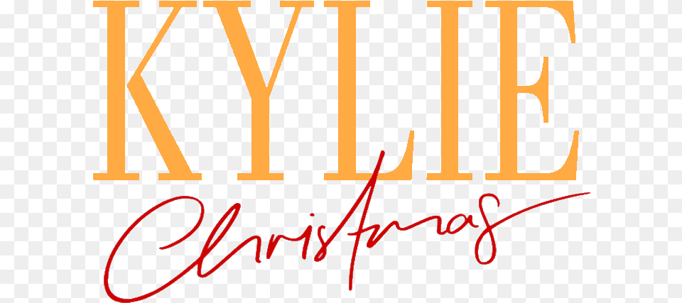 Kylie Christmas Logos Kylie Christmas, Text, Handwriting Png Image