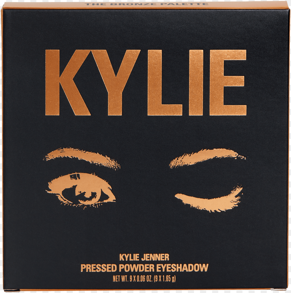 Kylie Cosmetics The Bronze Palette Logo, Advertisement, Book, Poster, Publication Png Image