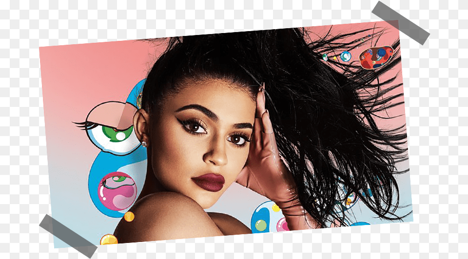 Kylie Jenner Accused Of Copying Art Work In Trailer Kylie Jenner Complex, Portrait, Face, Photography, Person Free Transparent Png