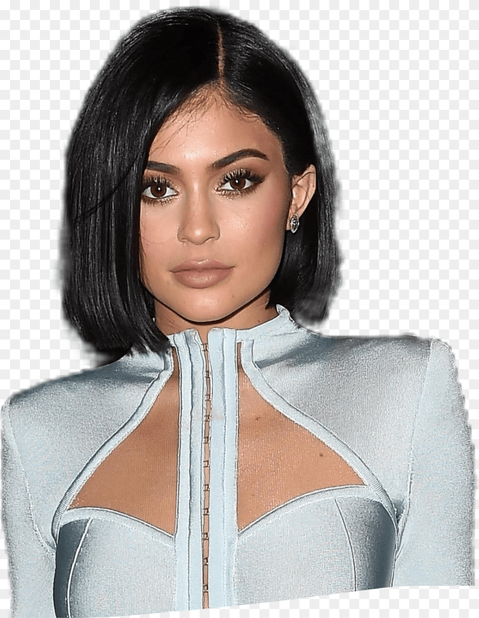 Kylie Jenner Before And After Chirurgy Blac Chyna Rob Feud, Adult, Black Hair, Female, Hair Free Png Download