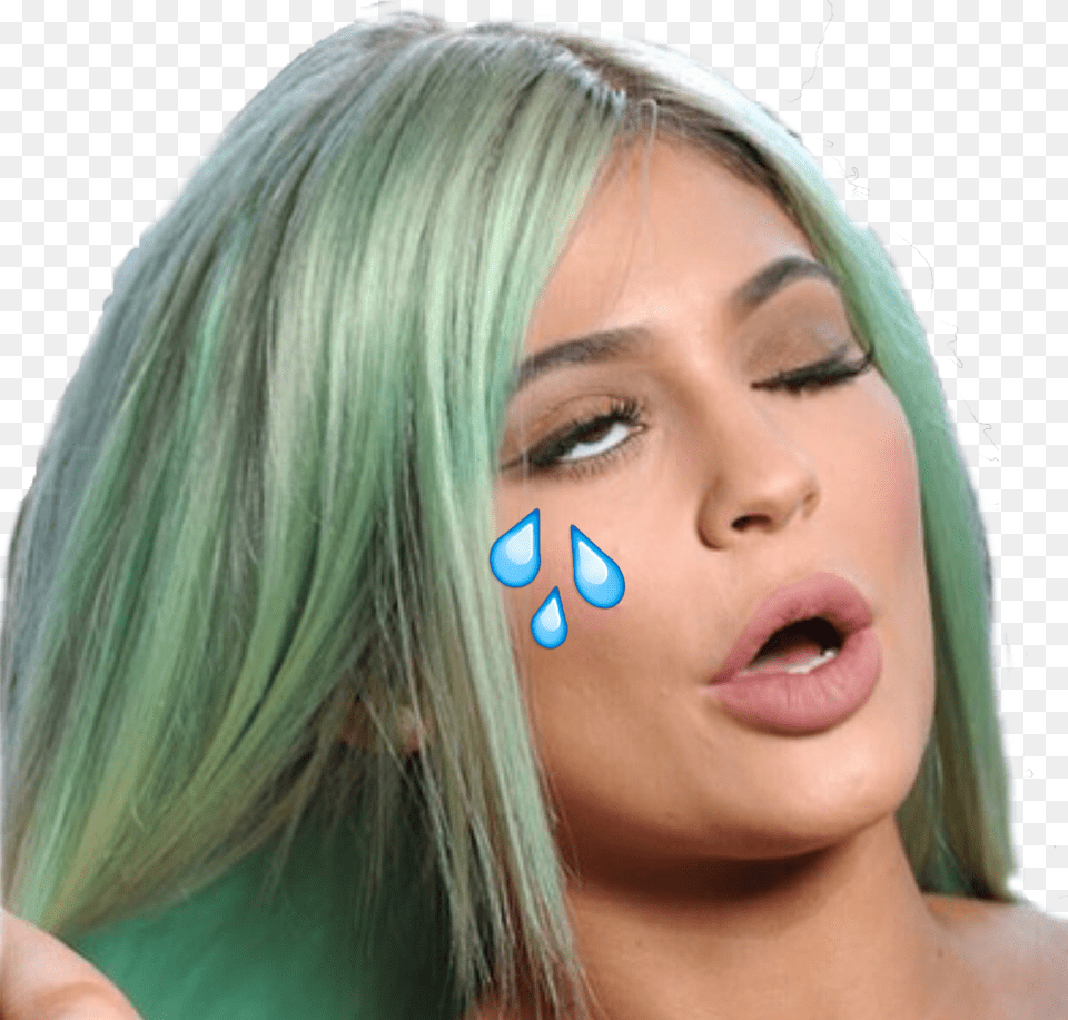 Kylie Jenner Funny And Jenner Image Kylie Jenner Face Icon, Adult, Female, Head, Person Png