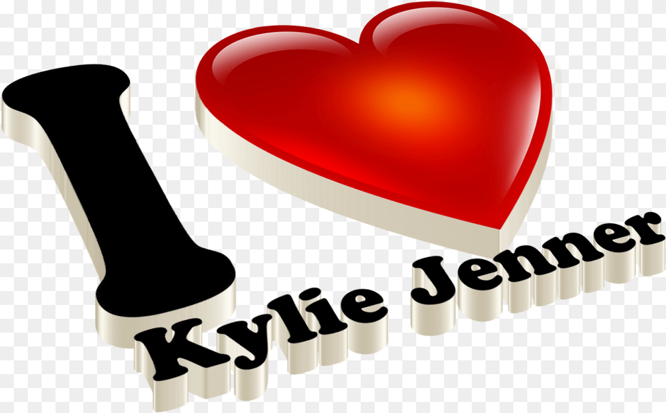 Kylie Jenner Heart Name Transparent Heart Free Png