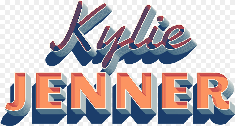 Kylie Jenner Name Ready Made Logo Effect Images Kylie Jenner Name Logo, Text, Book, Publication Free Transparent Png