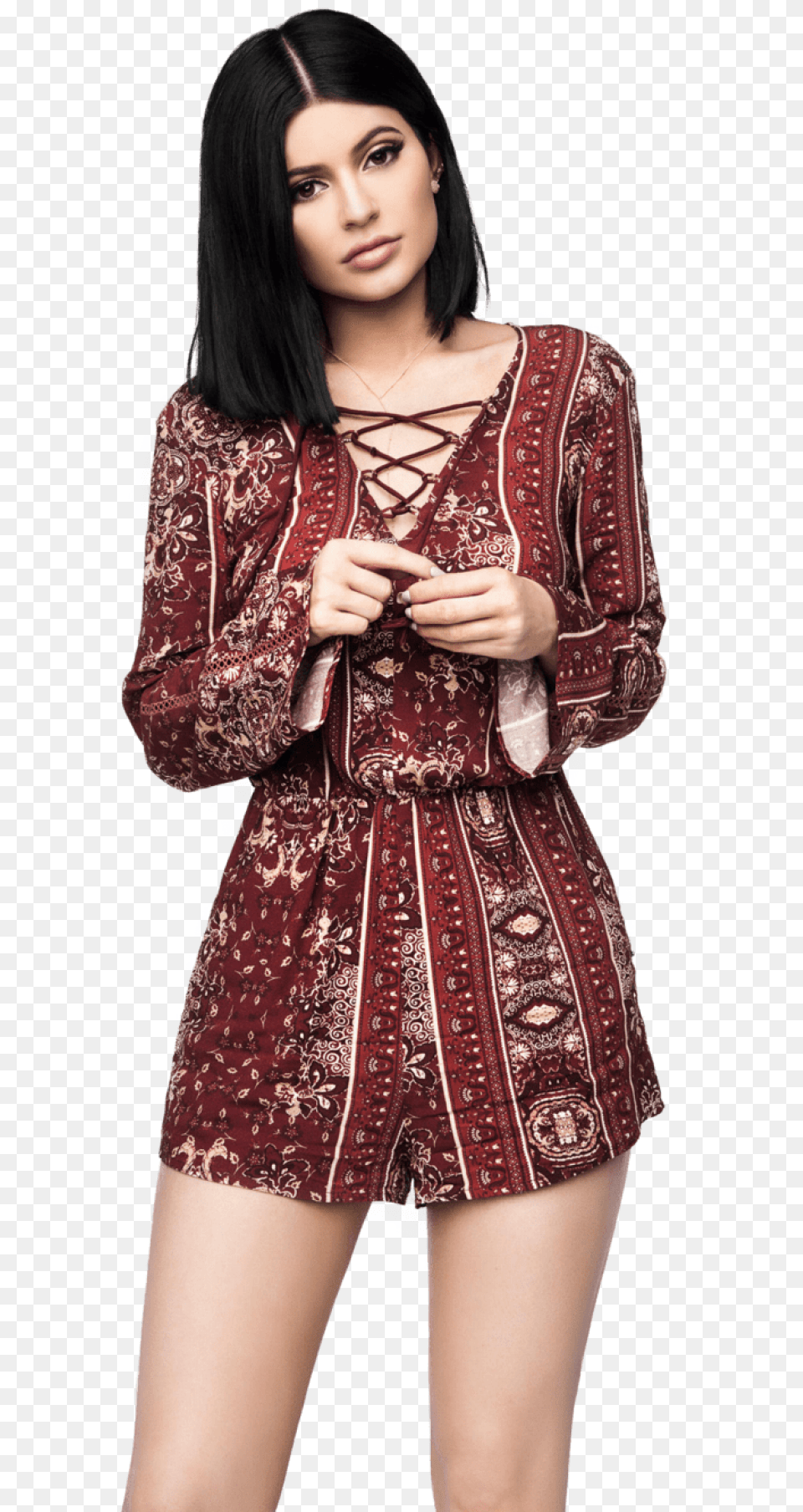 Kylie Jenner Red Skirt Kylie Jenner Background, Adult, Person, Female, Clothing Free Transparent Png