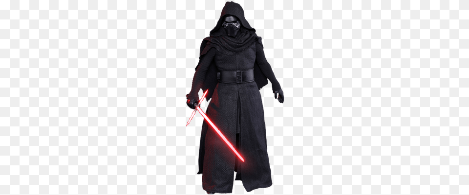 Kylo Ren 9 Hot Toys Kylo Ren Figure From Star Wars The Force Awakens, Fashion, Light, Clothing, Coat Free Transparent Png